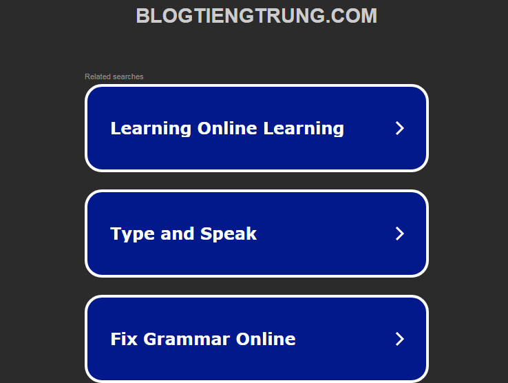 Học tiếng Trung giao tiếp online tại nhà với Blogtiengtrung.com