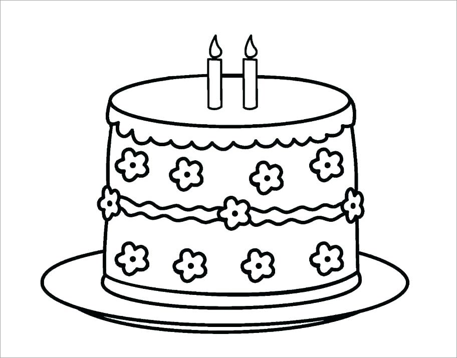 Chi tiết với hơn 56 về tranh tô màu bánh sinh nhật mới nhất  trieuson5