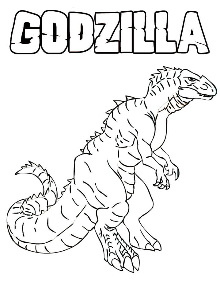 tong hop tranh to mau godzilla dep nhat danh cho be 17 - Tổng hợp tranh tô màu Godzilla đẹp nhất dành cho bé