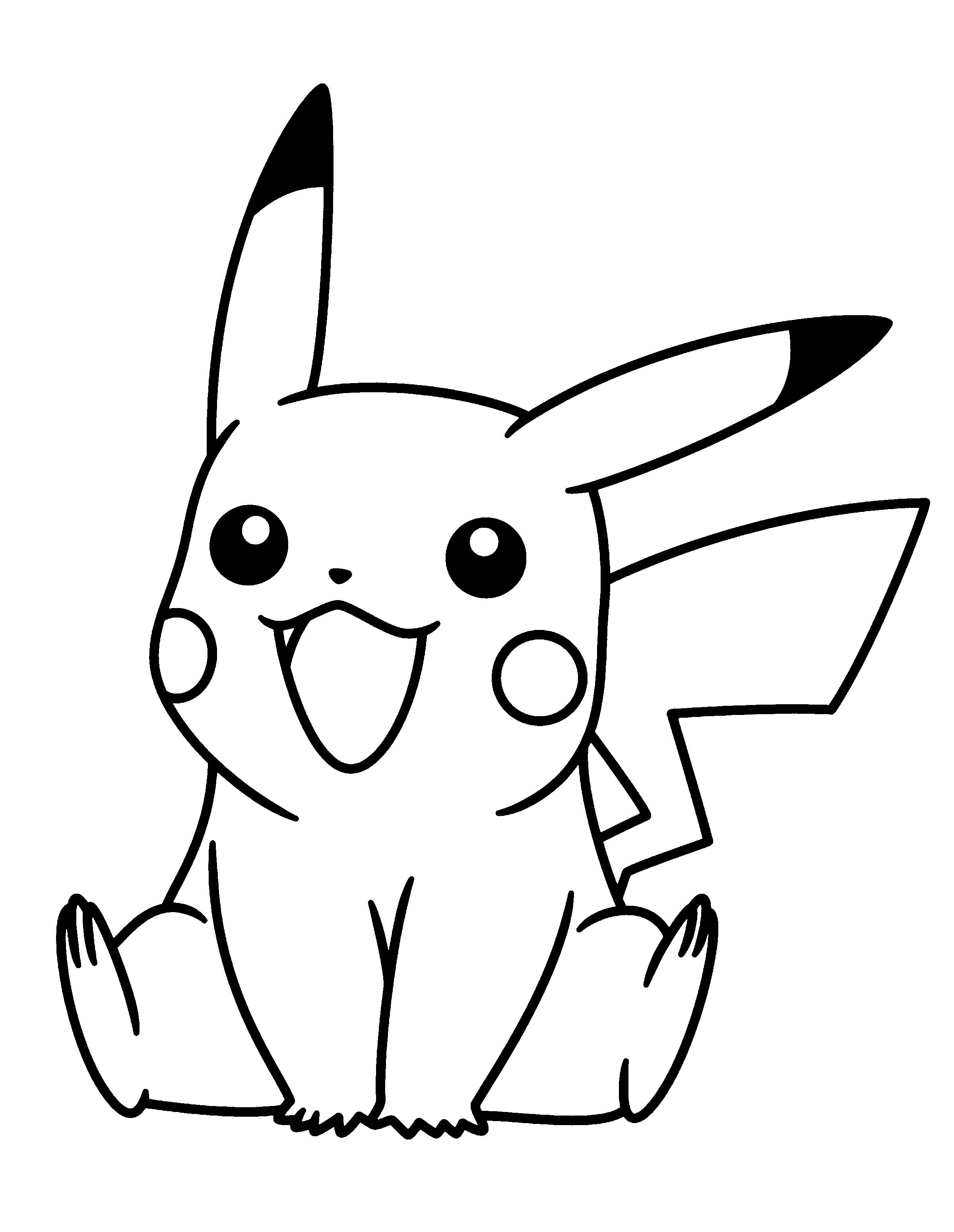 Cách vẽ Pikachu siêu dễ thương  Vẽ pikachu đơn giản  Vẽ pokemon  YouTube